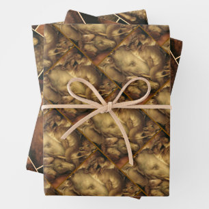 The Four Elements: Earth - Giuseppe Arcimboldo Wrapping Paper Sheet