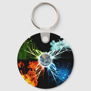 The Four Elements Keychain