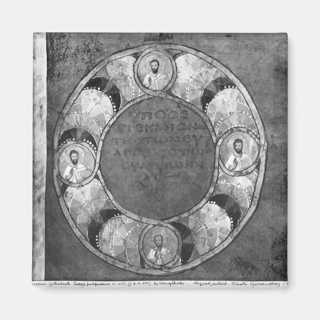 The four evangelists magnet (Front)