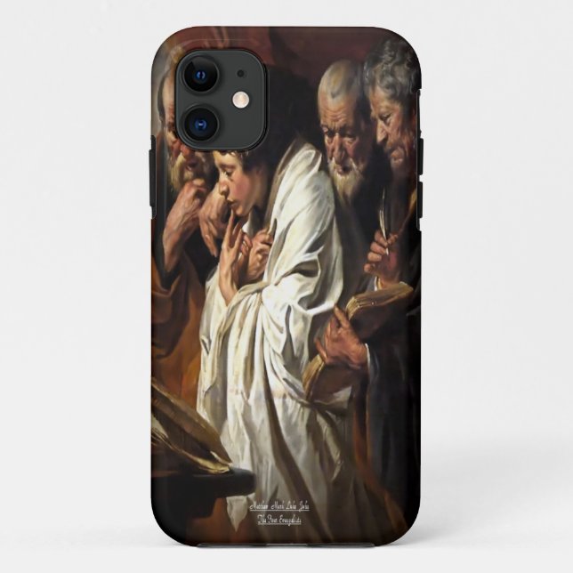 The Four Evangelists Matthew Mark Luke John Case-Mate iPhone Case (Back)