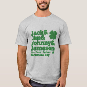 The Four Fathers of St. Patricks Day T-Shirt