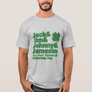 The Four Fathers of St. Patricks Day T-Shirt