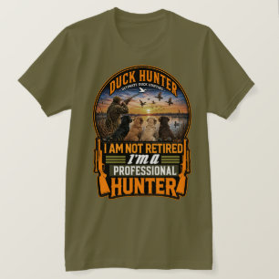 The Four Retrievers – Duck Hunting  T-Shirt