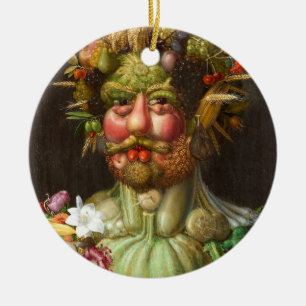 The Four Seasons: Vertumnus - Giuseppe Arcimboldo Ceramic Ornament