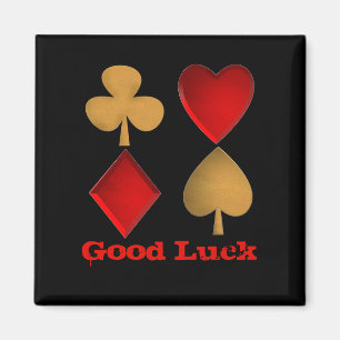 The four suits,Personalized Magnet