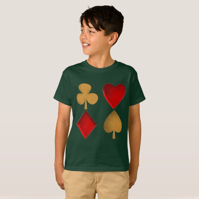 The four suits T-Shirt (Front Full)