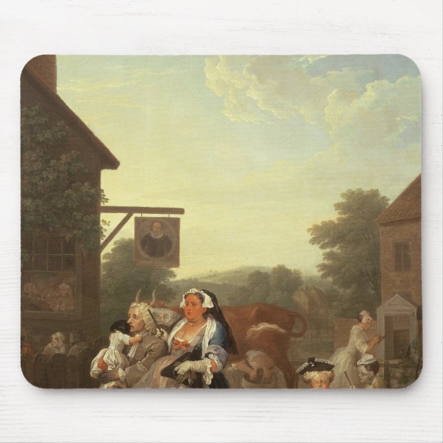 The Four Times of Day: Evening, 1736 Mouse Pad (Front)