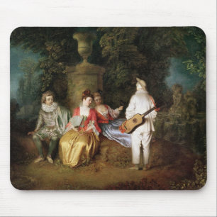 The Foursome, c.1713 Mouse Pad