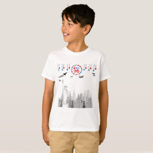 The fourth sparkle white T-Shirt
