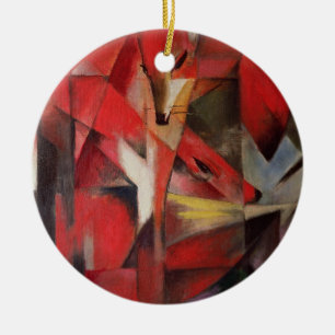 The Fox, 1913 Ceramic Ornament