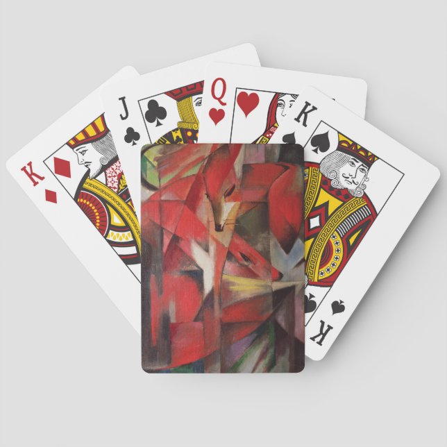 The Fox, 1913 Playing Cards (Back)