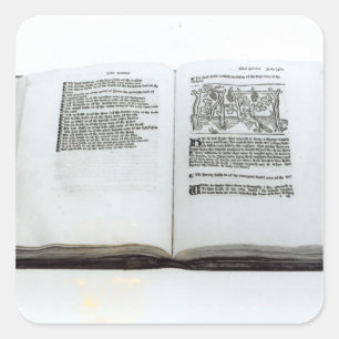 The Fox and the Grapes Square Sticker