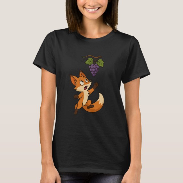 The Fox and the Grapes T-Shirt (Front)