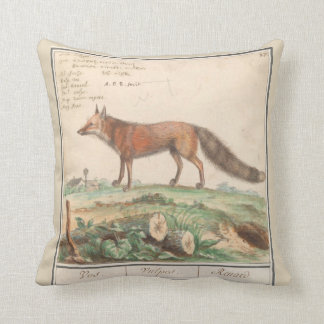 The Fox Throw Pillow