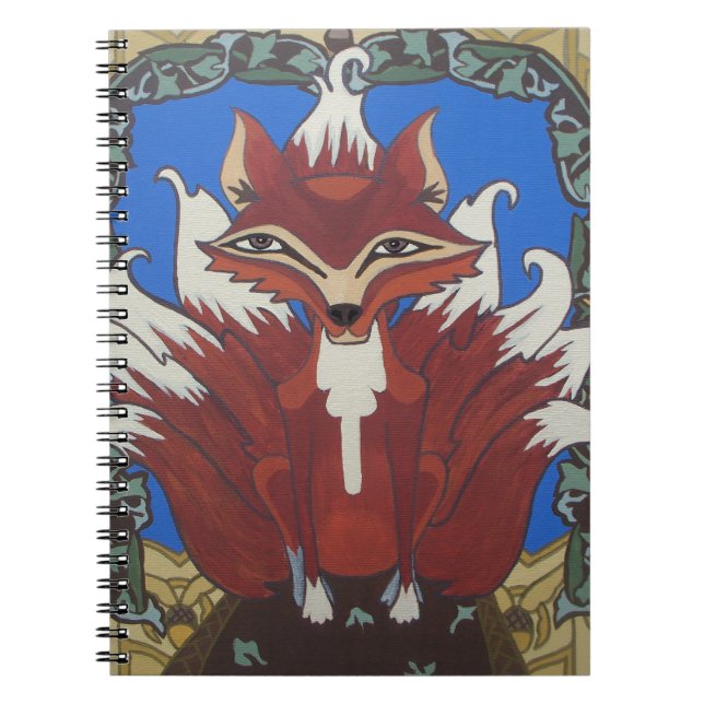 The fox with nine tails notebook (Front)