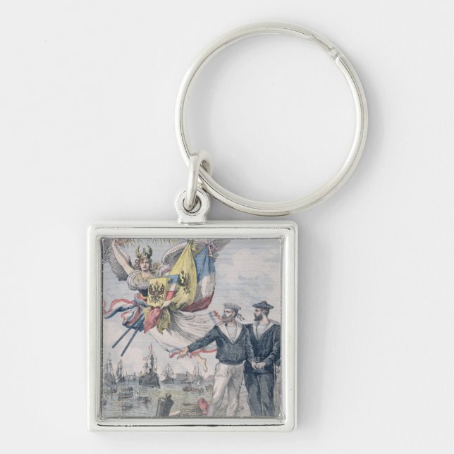 The Franco-Russian Entente Keychain (Front)