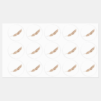 .The Freckled Feather labels