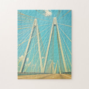 The Fred Hartman Bridge Jigsaw Puzzle