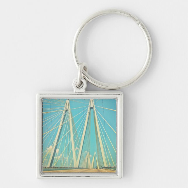 The Fred Hartman Bridge Keychain (Front)