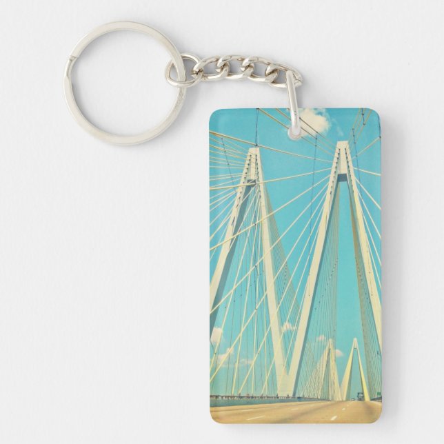 The Fred Hartman Bridge Keychain (Front)
