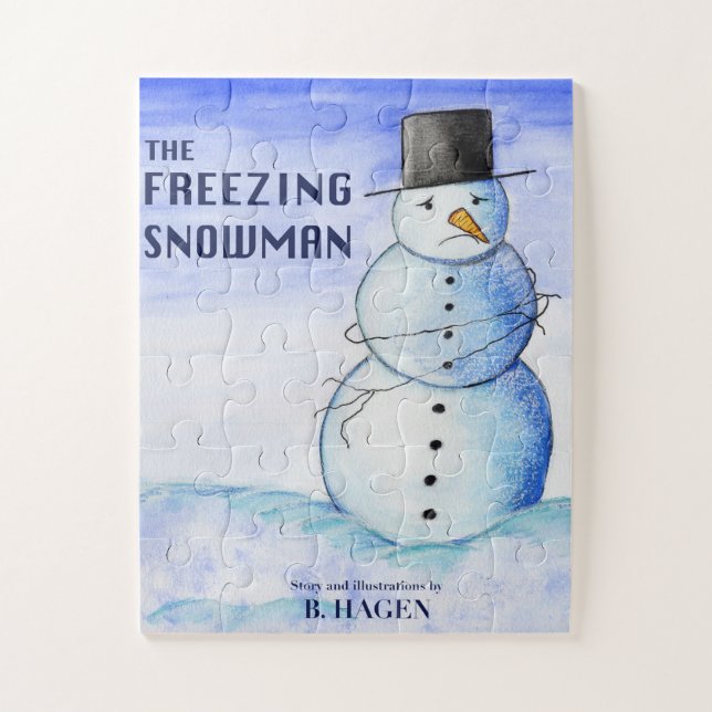 The Freezing Snowman Puzzle (Vertical)