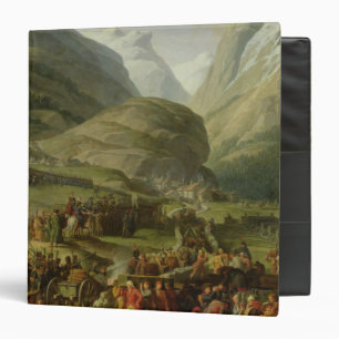 The French Army Travelling St. Bernard Pass Binder