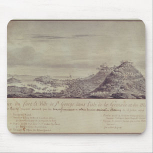 The French Capture Grenada, 1779 Mouse Pad