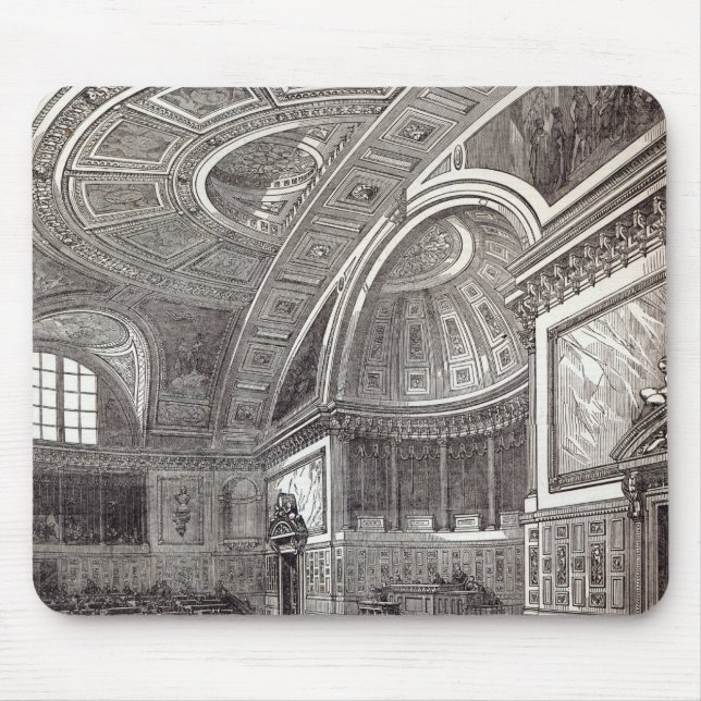 The French Chamber of Peers Mouse Pad (Front)