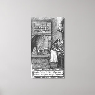 'The French Cook' by La Varenne Canvas Print