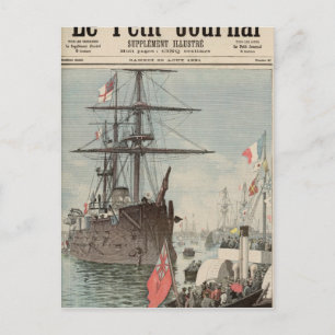 The French Flotilla in Portsmouth Postcard