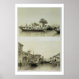 The French Folly and a Salt Merchant's House on th Poster