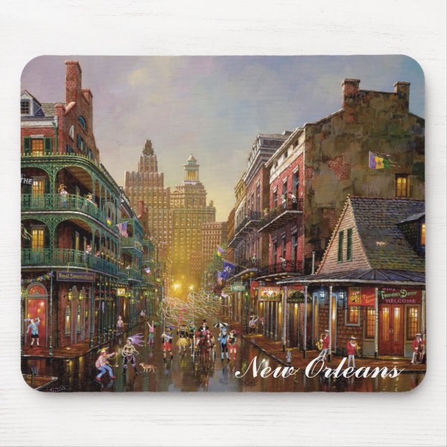 The French Quarter Mouse Pad (Front)