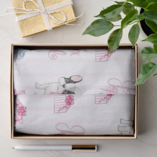 The Frenchie Noël Collection Tissue Paper