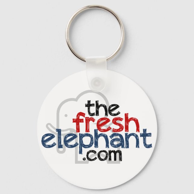 The Fresh Elephant Keychain (Front)