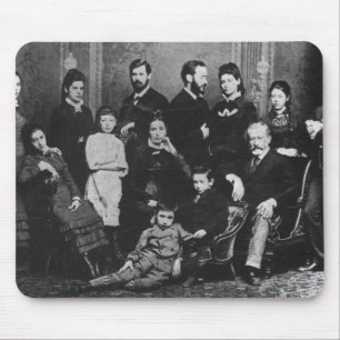 The Freud Family, c.1876 Mouse Pad