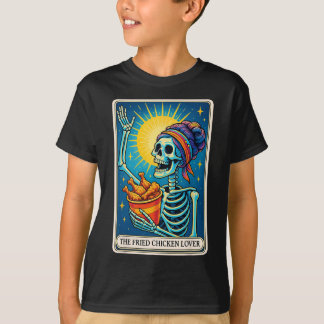 The Fried Chicken Lover Tarot Card T-Shirt