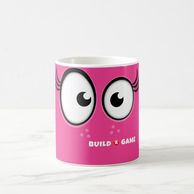 The friendliest tile around is ready for a drink! coffee mug (Center)