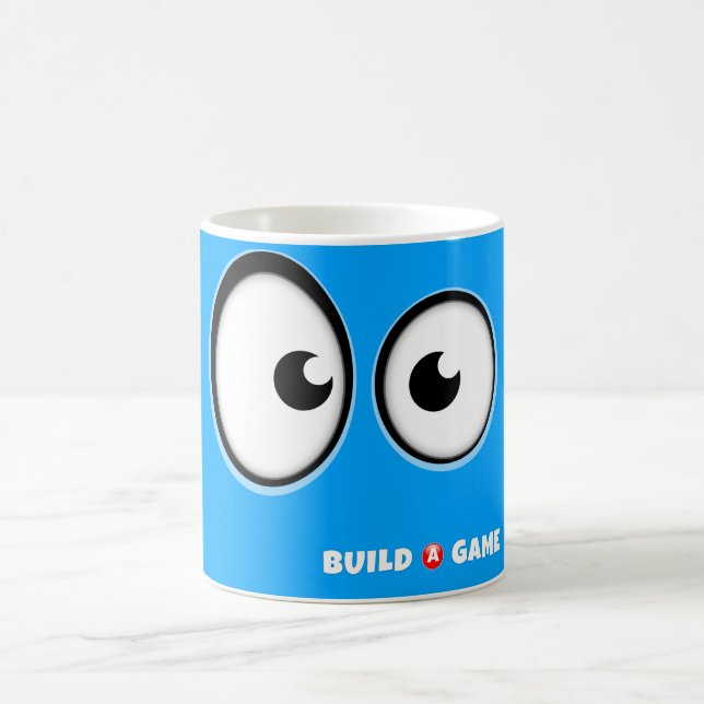 The friendliest tile around is ready for a drink! coffee mug (Center)