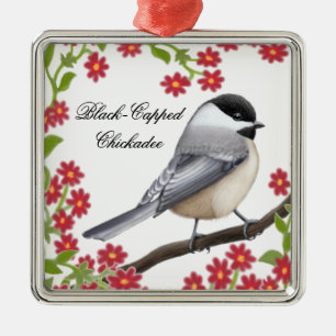 The Friendly Chickadee Customizable Ornament