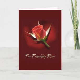 The Friendship Rose Card