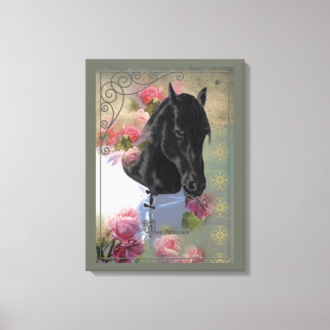 The Friesian - Wrapped Canvas (Front)