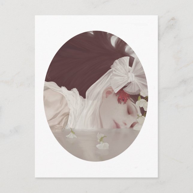 'The Frog and the Princess' Postcard (Front)