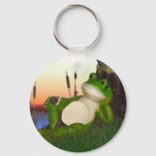 The Frog and the Snail Keychain