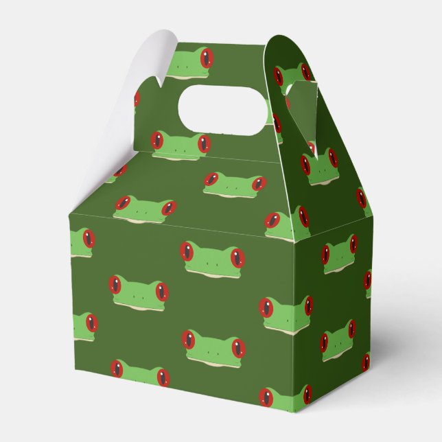 The Frog Face Favor Box (Front Side)