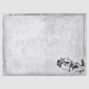 The Frog from Alice in Wonderland Decoupage Tissue Paper