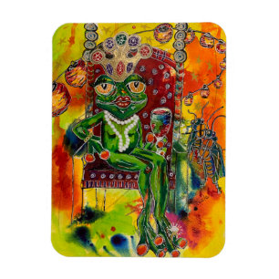 The Frog Queen Magnet