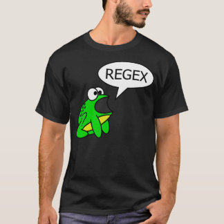 The Frog Says "Regex" T-Shirt