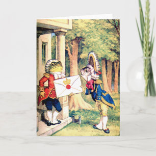 The Frog The Fish & the Queen of Hearts Invitation