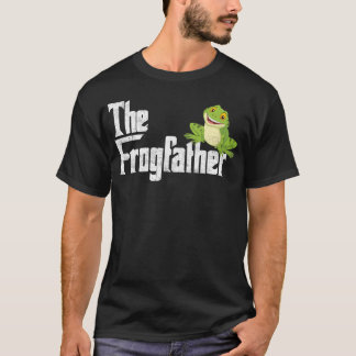 The Frogfather Frog Father Funny Frog Catcher boy T-Shirt