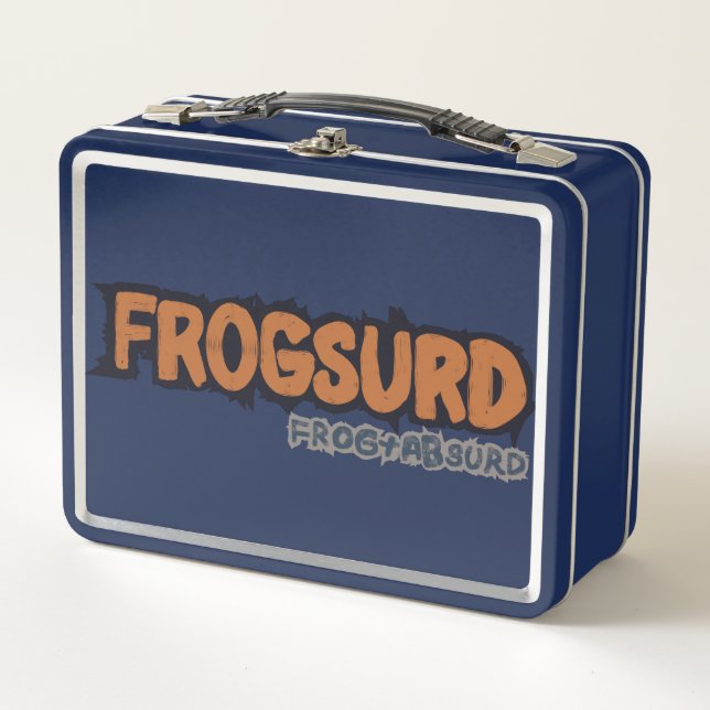 THE FROGSURD METAL LUNCH BOX (Front)